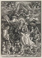 KG 00625
<br/>
Madonna omgeven door engelen
<br/>
<em>Dürer, Albrecht (1471-1528)</em>